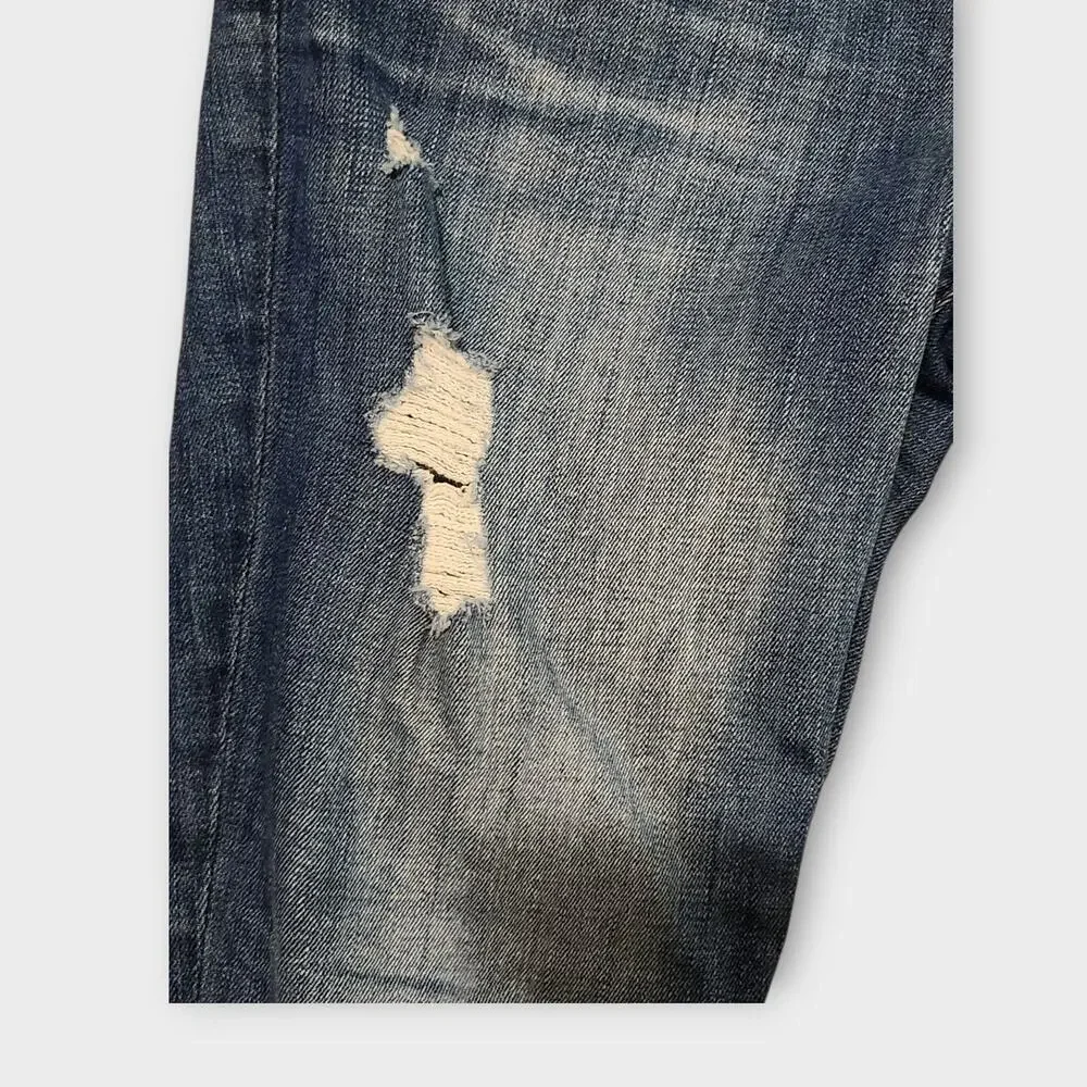 Current Elliott Jeans Women's Sz 30" Skinny Ankle Denim Distressed The Stiletto - Picture 5 of 10